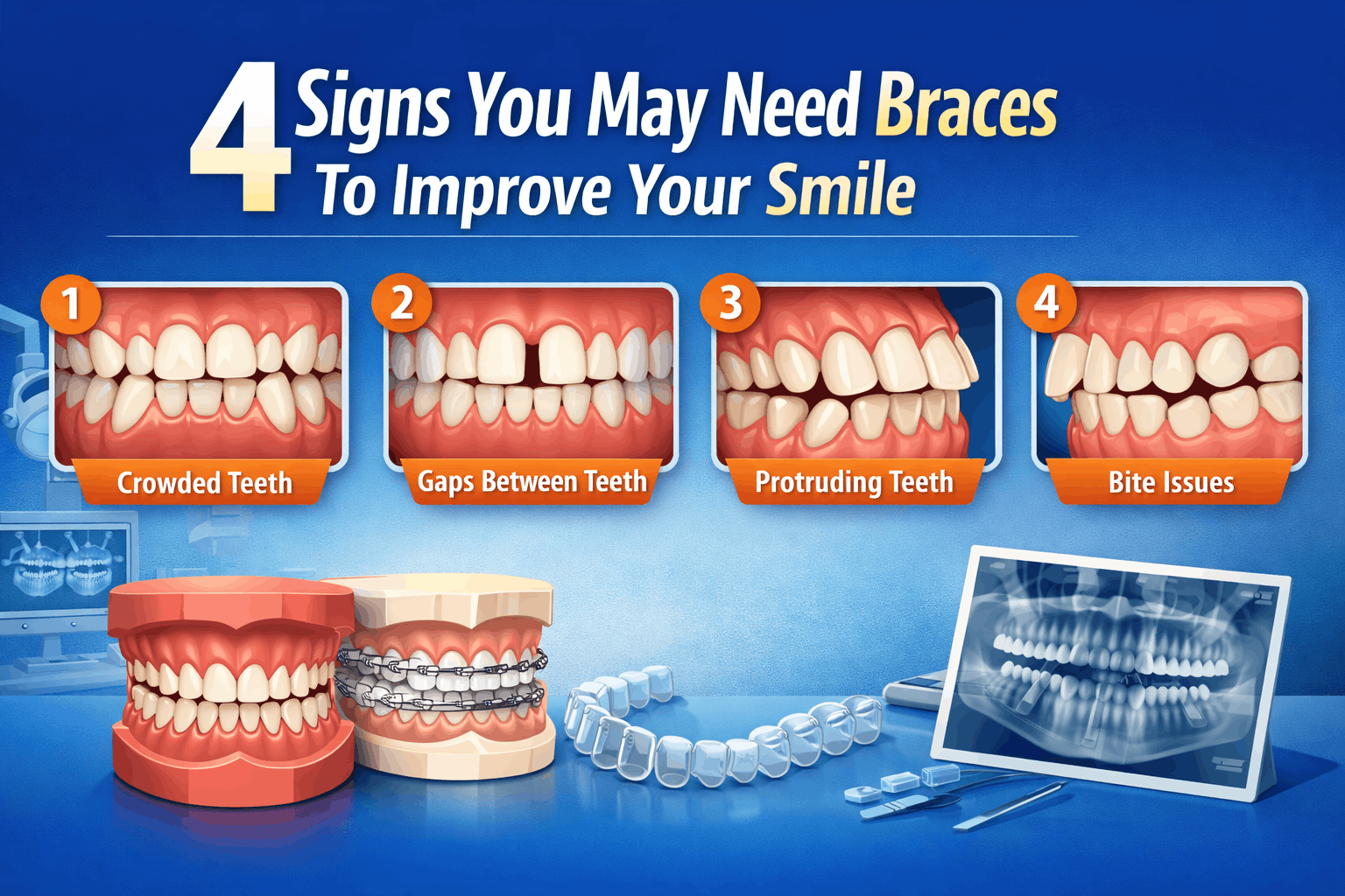 4 signs you need braces 4 signs you need braces